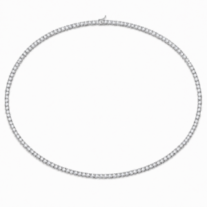 2mm tennis necklace s